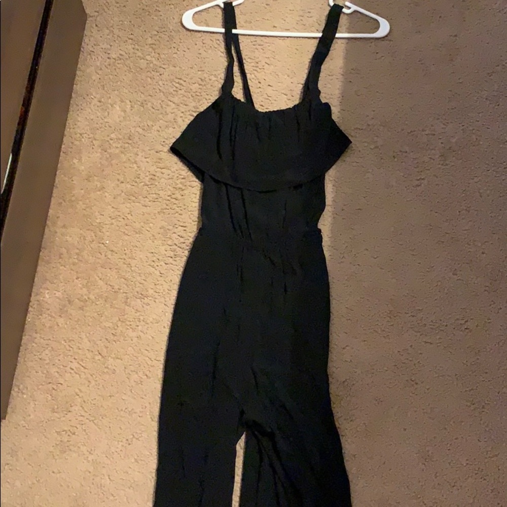 Madewell black jumpsuit
